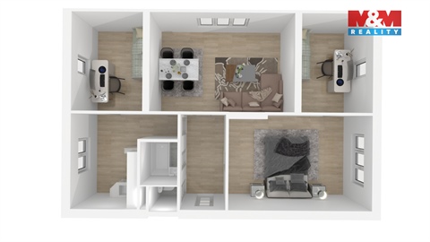 Prodej bytu 2+1, 57 m² 14