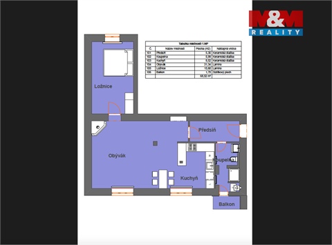 Pronájem bytu 2kk, 67 m² 10