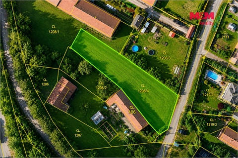 Prodej stavebního pozemku, 896 m² - 2