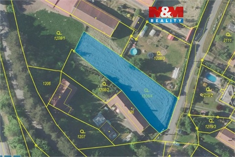 Prodej stavebního pozemku, 896 m² - 0