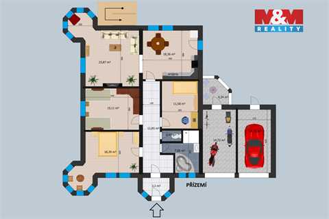 Prodej bytu 4+1, 117 m² 20