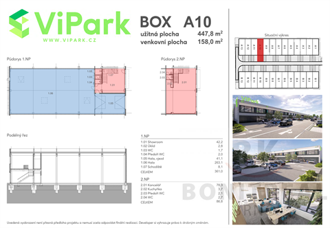 Prodej skladu / haly, 457 m² 2