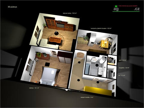 Prodej bytu 2+1, 64 m² 18