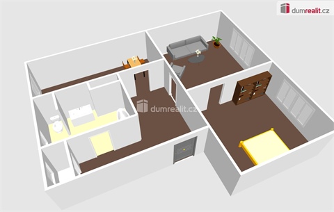 Prodej bytu 2+1, 56 m² 6