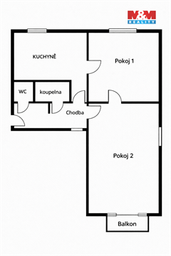 Prodej bytu 2+1, 53 m² - 10
