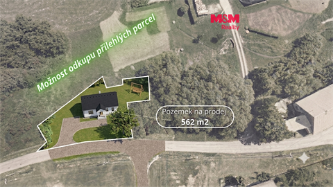 Prodej stavebního pozemku, 562 m² - 0