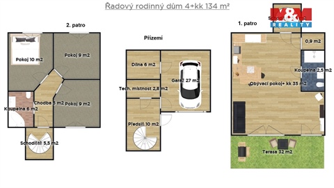 Prodej bytu 4kk, 134 m² - 18
