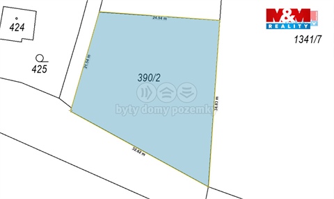 Prodej stavebního pozemku, 774 m² - 2