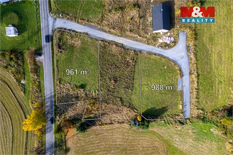 Prodej stavebního pozemku, 961 m² 10