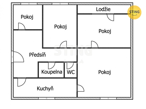 Pronájem bytu 4+1, 160 m² - 12
