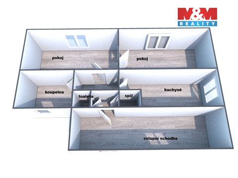 Prodej rodinného domu, 70 m² 8