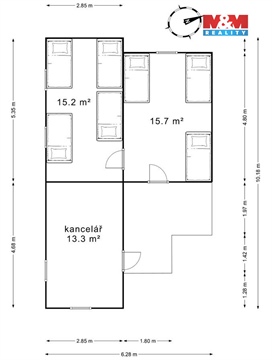 Prodej výrobního objektu, 317 m² - 14