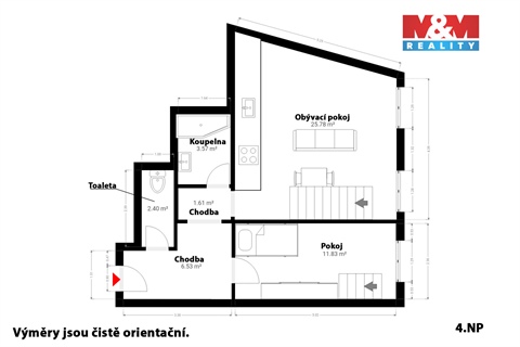 Prodej bytu 4kk, 78 m² 24