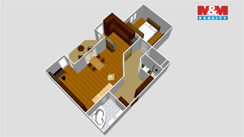 Pronájem bytu 2kk, 65 m² 10