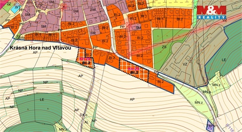 Prodej stavebního pozemku, 1 233 m² - 0
