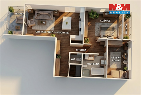 Prodej bytu 3kk, 97 m² 10