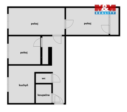 Prodej bytu 3+1, 76 m² 12