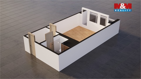 Pronájem bytu 1kk, 32 m² 10