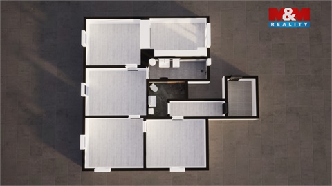 Pronájem bytu 4kk, 90 m² - 8