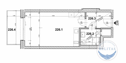 Pronájem bytu 1kk, 37 m² - 12