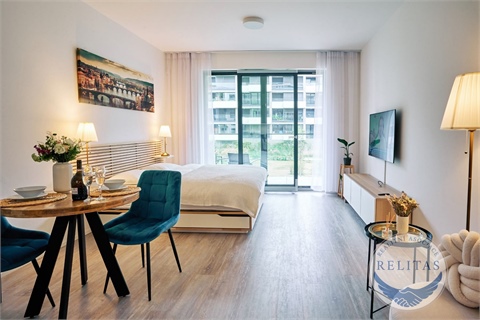 Pronájem bytu 1kk, 37 m² - 0