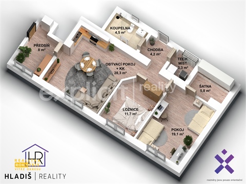 Prodej bytu 3kk, 86 m² - 28