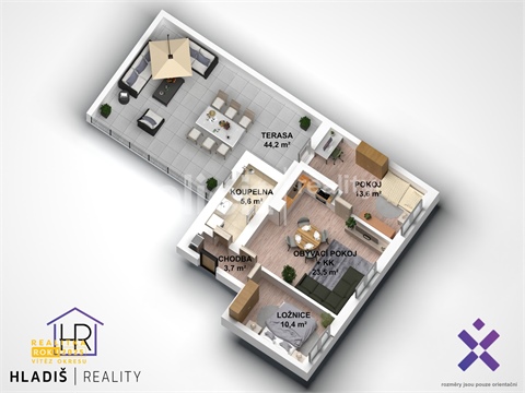 Prodej bytu 3kk, 57 m² 26