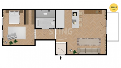 Prodej bytu 2kk, 51 m² - 12