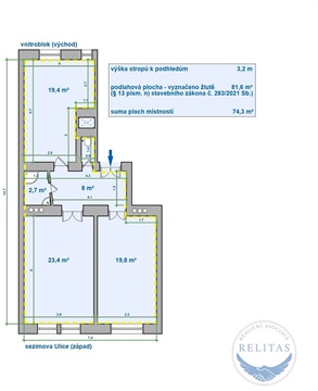 Prodej bytu 3kk, 82 m² 8