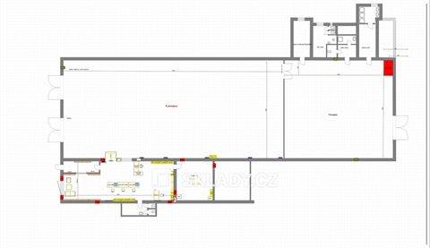 Pronájem skladu / haly, 730 m² 4