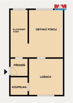 Pronájem bytu 2kk, 50 m² 10