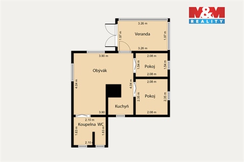 Prodej chaty / chapuly, 34 m² 20