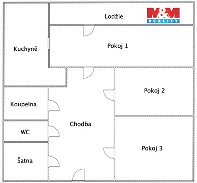 Prodej bytu 3+1, 68 m² 2