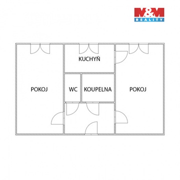 Prodej bytu 2+1, 52 m² 6