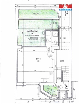 Pronájem kanceláře, 20 m² - 6