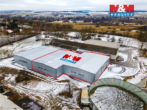 Pronájem skladu / haly, 1 558 m² - 0