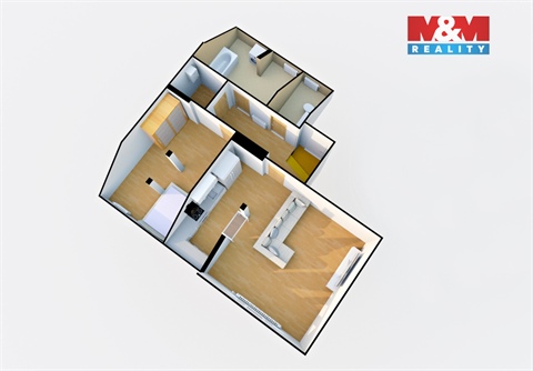 Prodej bytu 2kk, 84 m² 2