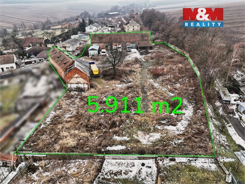 Prodej pozemku pro komerční výstavbu, 5 911 m² - 0