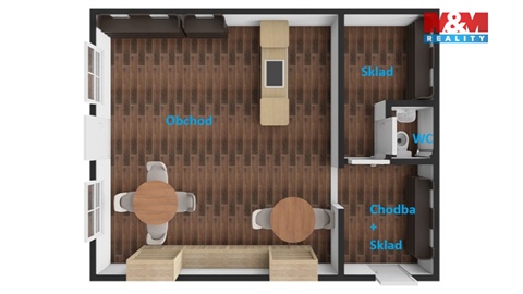 Prodej obchodních prostor, 163 m² - 6
