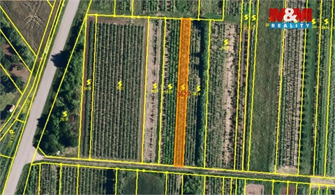 Prodej zemědělské půdy, 400 m² - 0