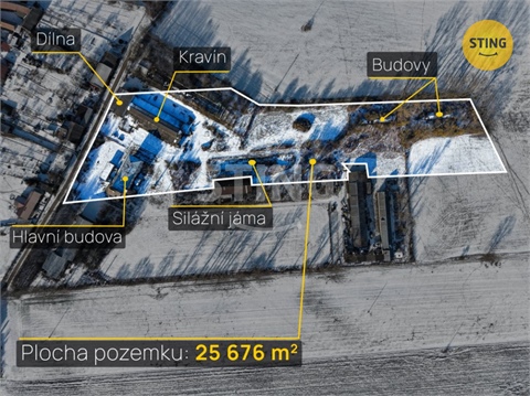 Prodej zemědělského objektu, 3 200 m² - 0