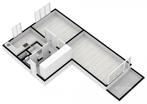 Pronájem bytu 2+1, 52 m² - 6