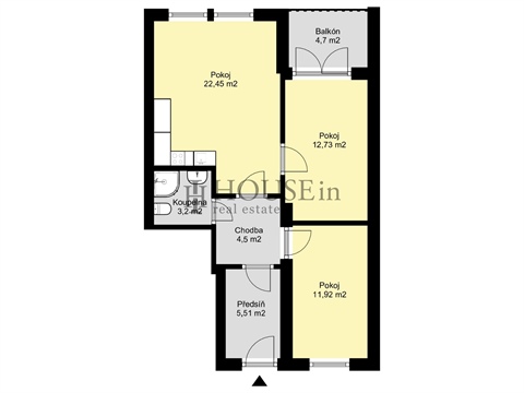 Pronájem bytu 3kk, 60 m² 4