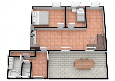 Pronájem bytu 3kk, 76 m² 4