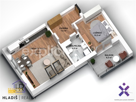 Prodej bytu 2kk, 43 m² 24
