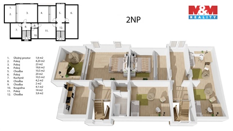 Prodej rodinného domu, 280 m² - 8