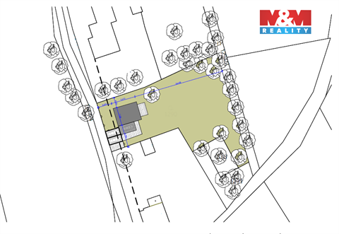Prodej stavebního pozemku, 1 283 m² - 0