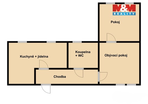 Pronájem bytu 3kk, 88 m² - 4