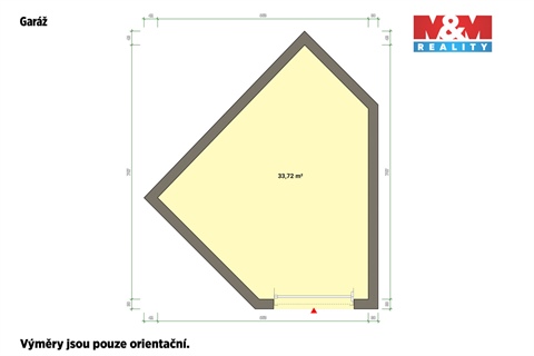 Prodej garáže, 34 m² 2
