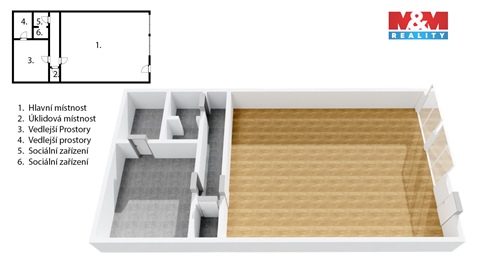 Pronájem obchodních prostor, 96 m² - 0